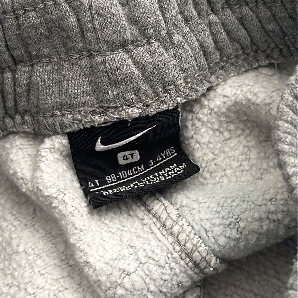 Nike heather gray elastic waist joggers - Picture 3 of 6